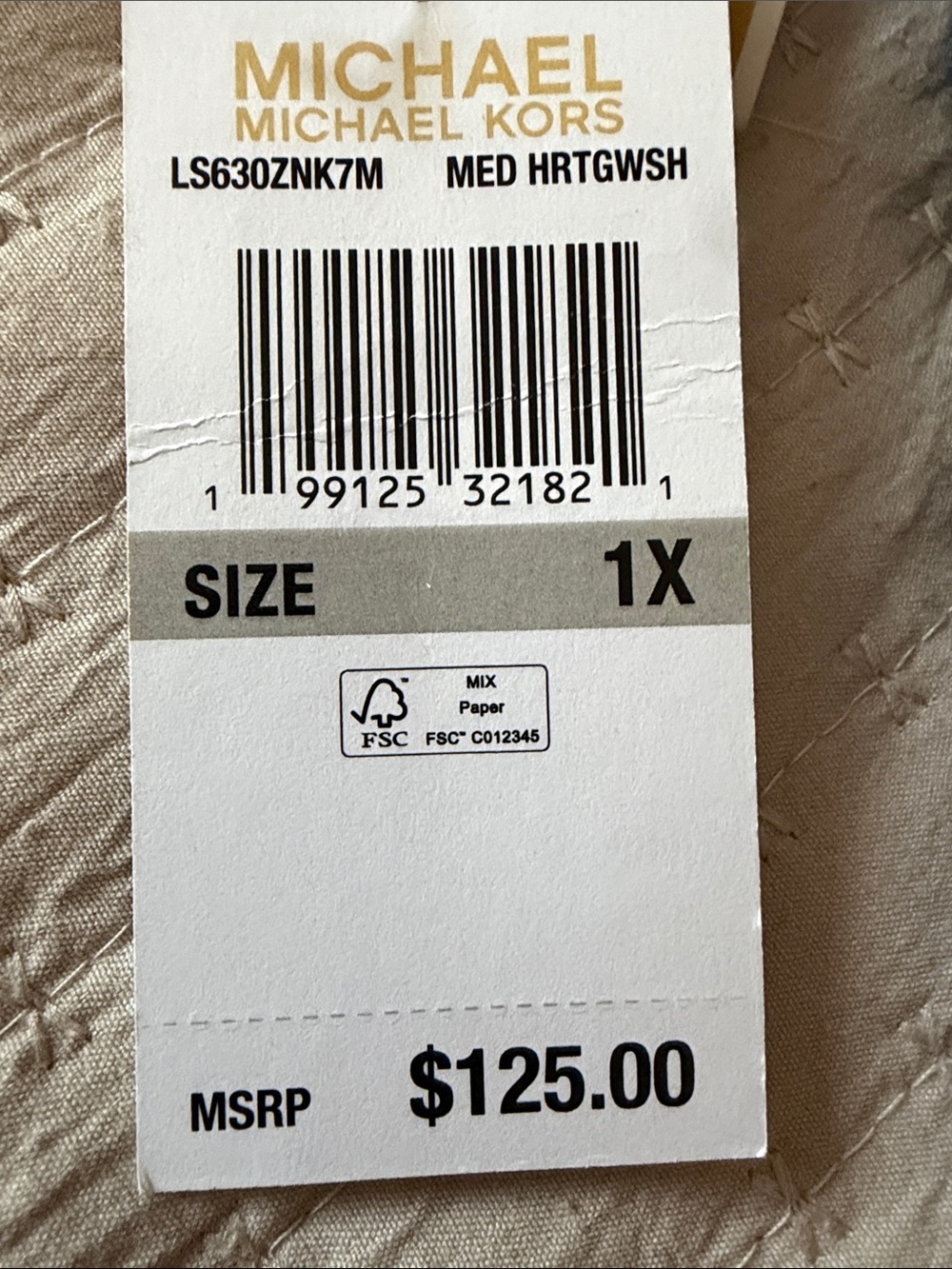 Michael Kors Wide-Leg Crop Pants Denim Pants NWT 1X - Darling Wide Hem❤️ - Picture 7 of 8